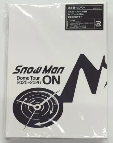 SnowMan DVD 일반ver 25-26년 Dome Tour ON