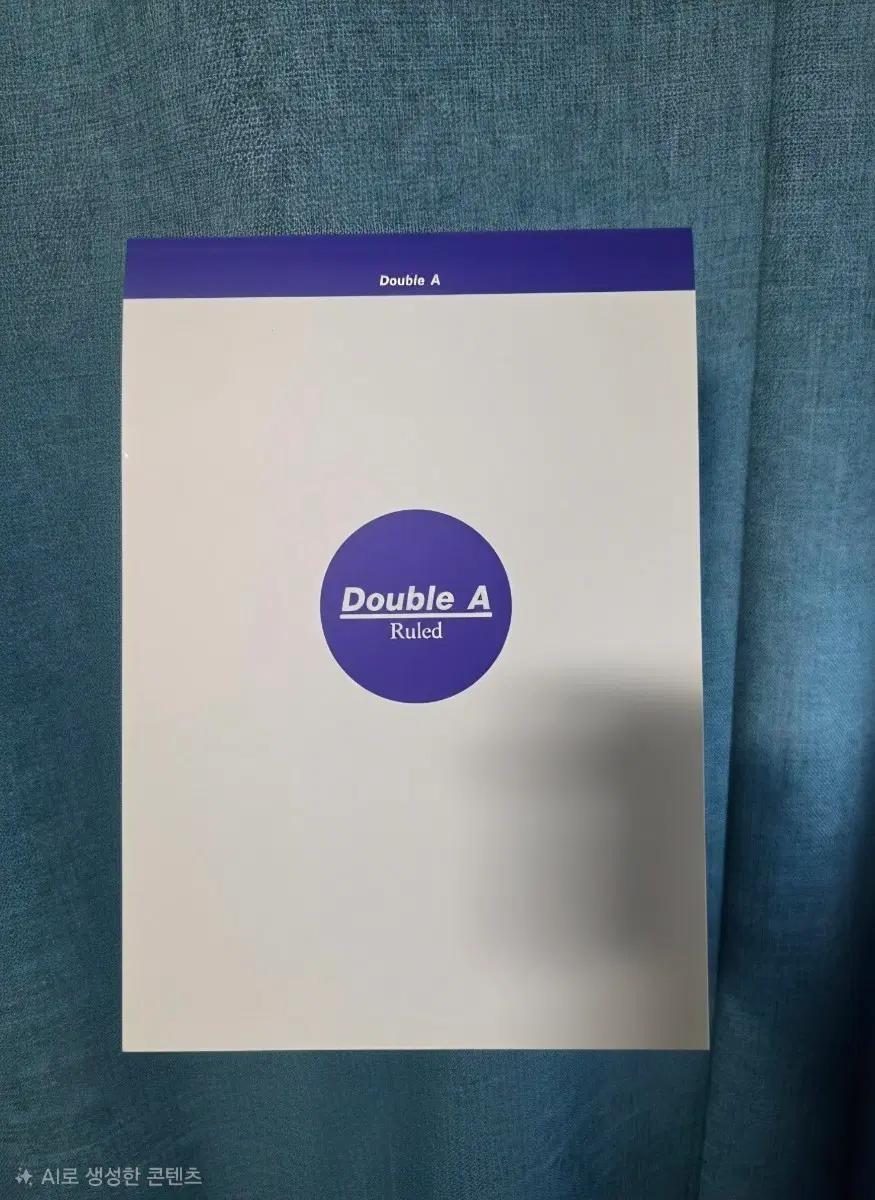 (미개봉 새상품) 더블에이(Double A) B5 유선 노트패드 룰드 판매합니다
