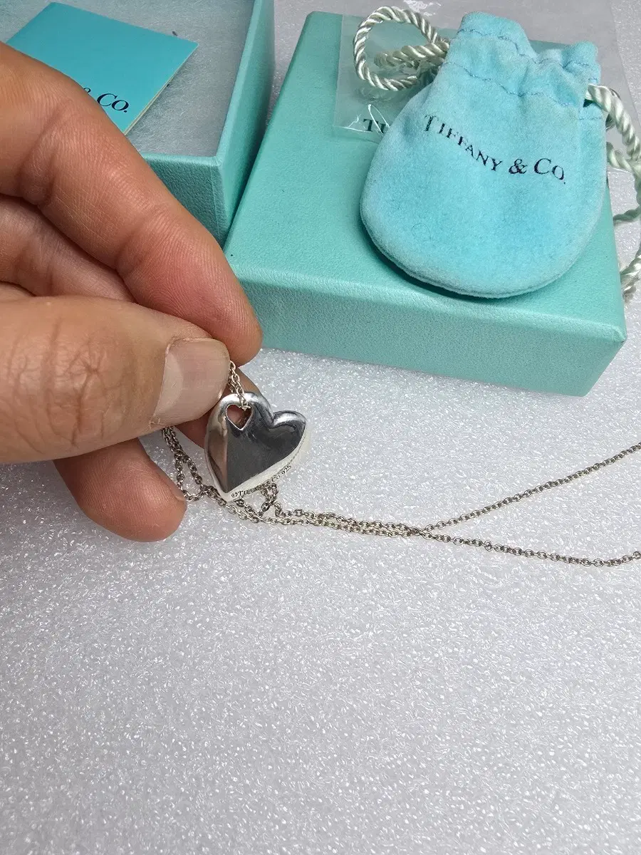 [정품] 티파니앤코 풀하트 목걸이