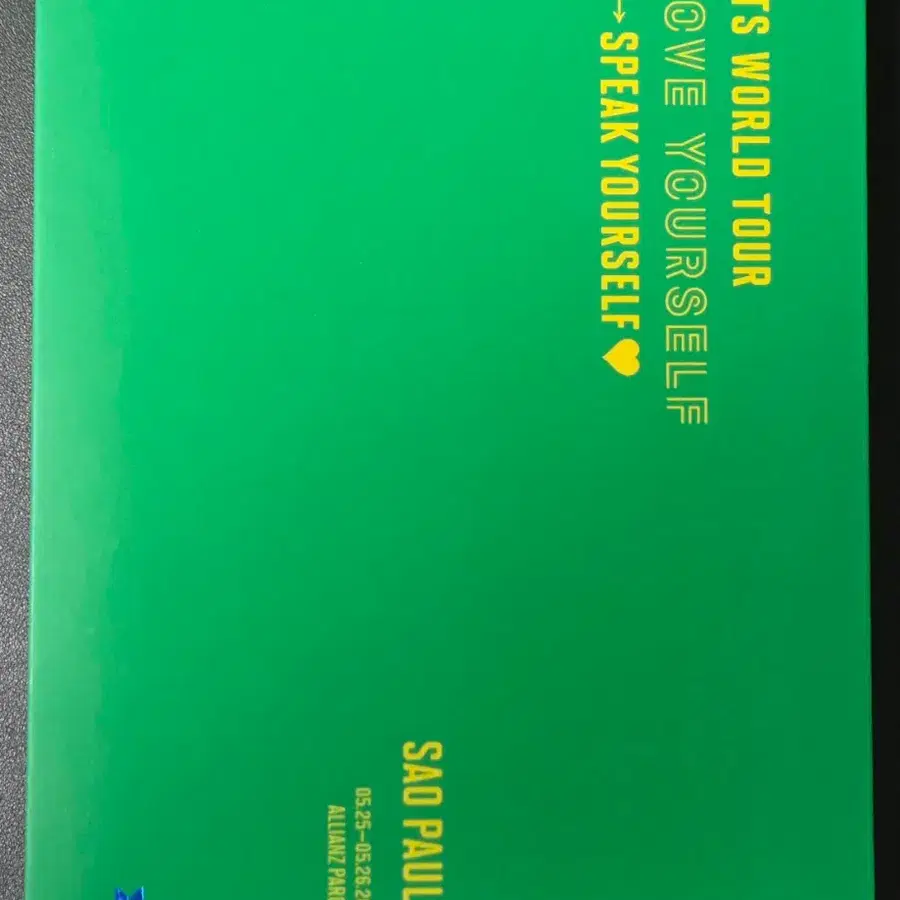 BTS 방탄소년단 스픽콘 상파울루 DVD - 북마크 제이홉