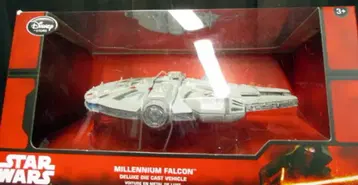 DISNEY STORE DELUXE DIE CAST VEHICLE MILLENNIUM FALCON