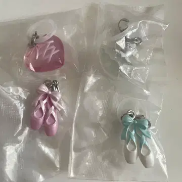발레 모티브 마커 액세서리 가챠 4종 세트 마커 액세서리 2