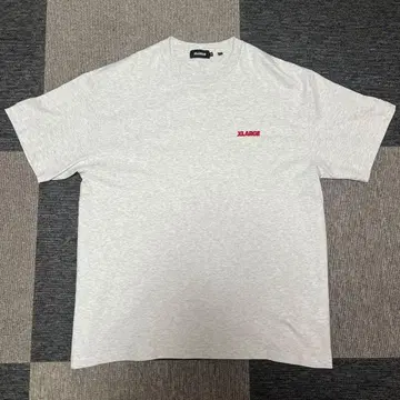 XLARGE 반팔 T셔츠 그레이 고릴라 로고