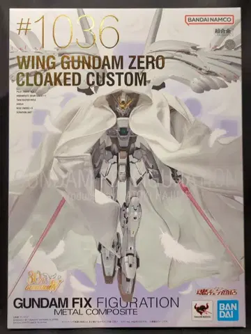 BANDAI SPIRITS GUNDAM FIX FIGURATION METAL COMPOSITE GUNDAM W 30th 윙건담 제로 클로크드 커스텀 #1036
