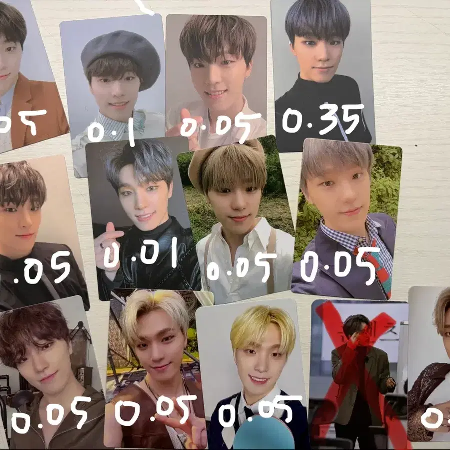 세븐틴 디노 포토카드