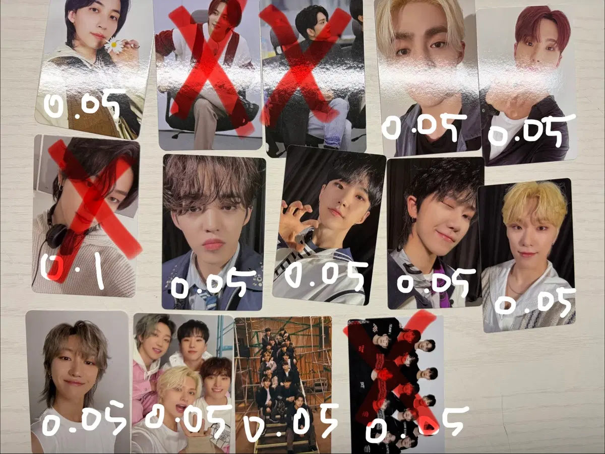 세븐틴 포토카드