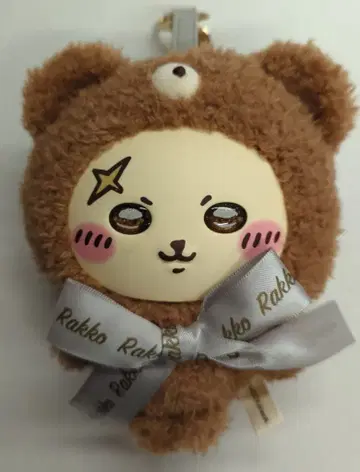 그레이 후드티 서비스 Kiramekko Teddy Bear 치이카와 랏코