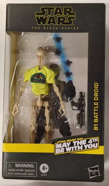 HASBRO 50.04 / 더 블랙 시리즈 스타워즈 B1 배틀 드로이드 (MAY THE 4TH BE WITH YOU) 6인치