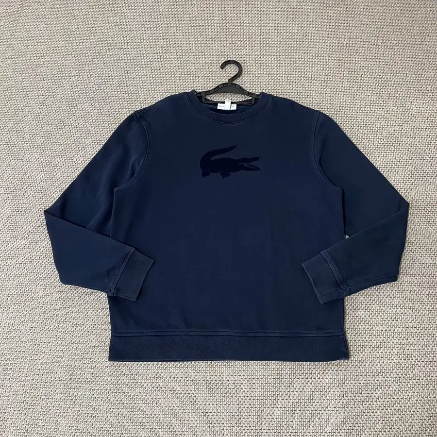 2XL 라코스테 라운드 맨투맨 N.7133