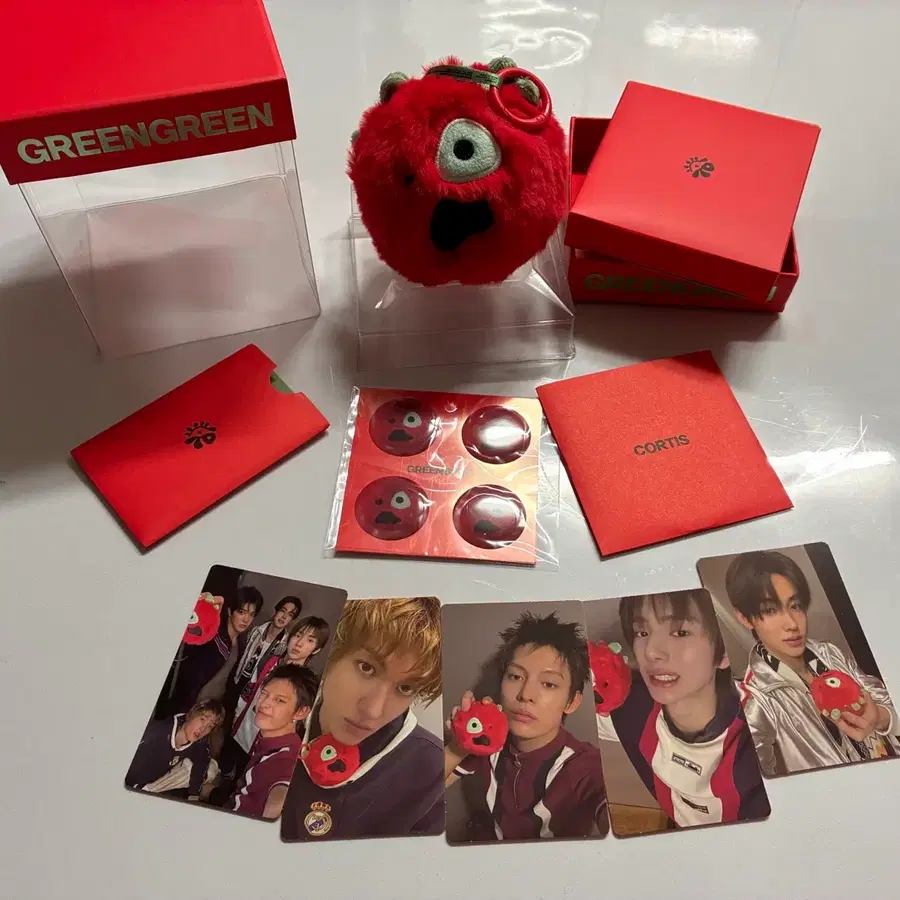 코르티스볼 레드레드 코르티스 포카 포토카드 앨범