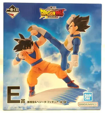BANDAI SPIRITS 제일복권 드래곤볼 DAIMA E상 손오공&베지터 피규어