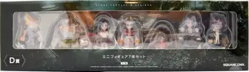 스퀘어 에닉스 FINAL FANTASY VII REBIRTH 출시 기념 복권 D상 미니 피규어 7체 세트