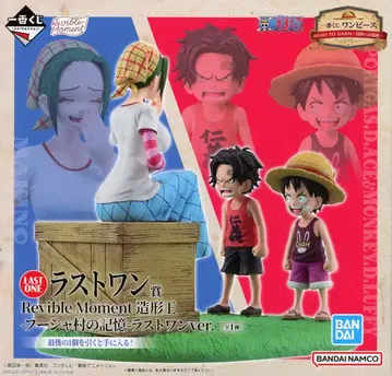 BANDAI SPIRITS 제일복권 원피스 ROAD TO DAWN 모험으로의 궤적 라스트 원상 조형왕-후샤 마을의 기억- Revible Moment 라스트 원ver.