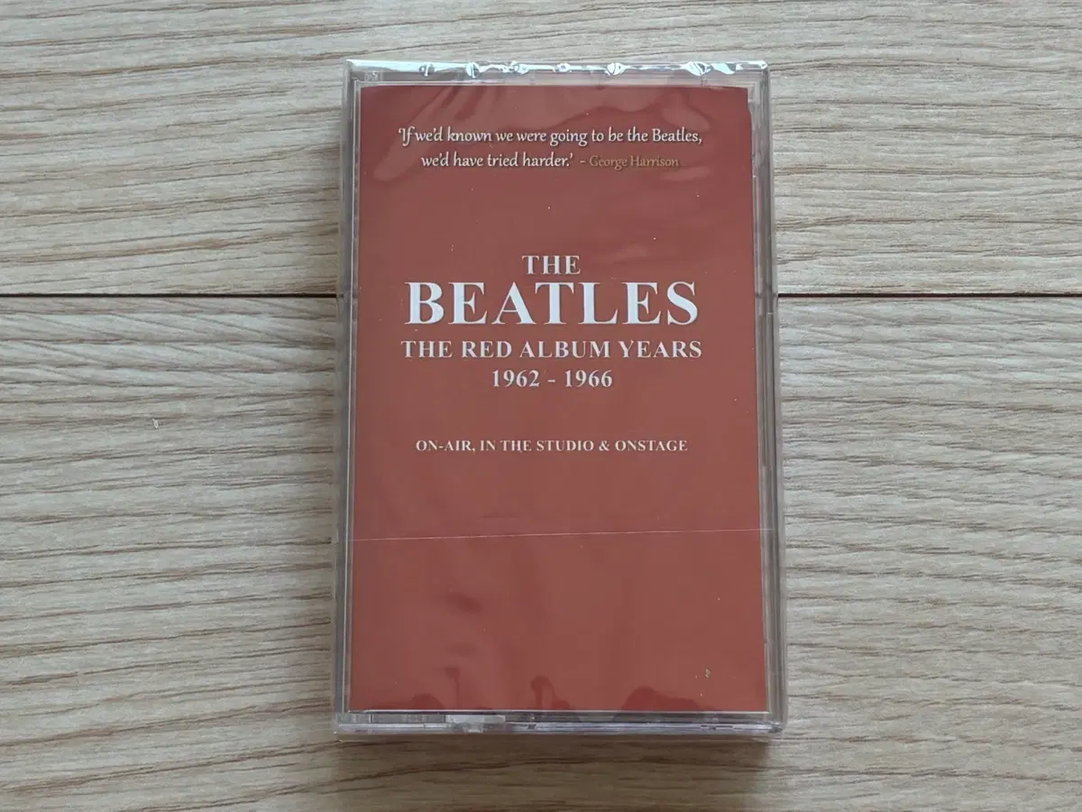 비틀즈 Beatles 영국반 THE RED ALBUM YEARS 1962 - 1966 카세트 테이프