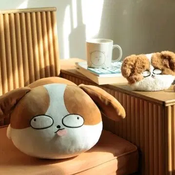 바보개 인형+파우치 펀딩세트 일괄
