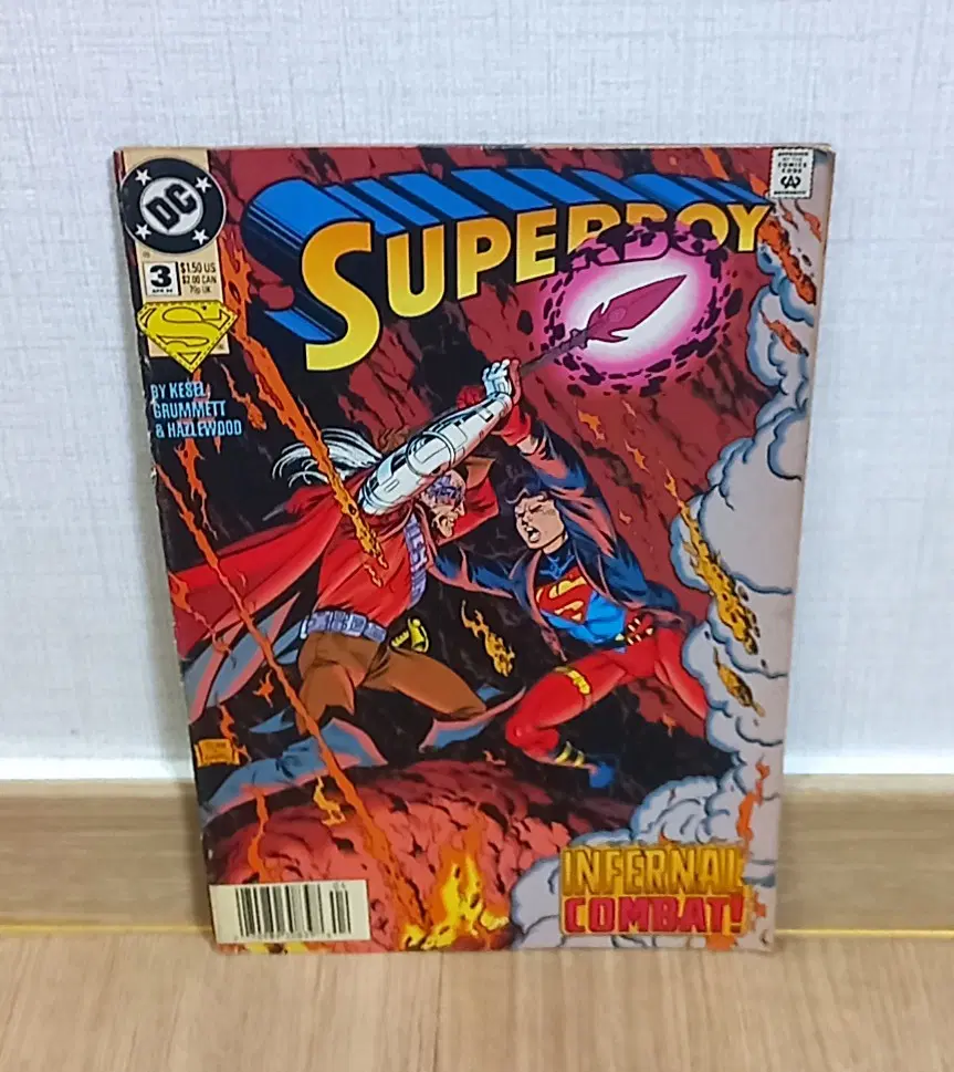 DC 슈퍼보이 #3 영문 만화책 Superboy INFERNAL COMBAT!