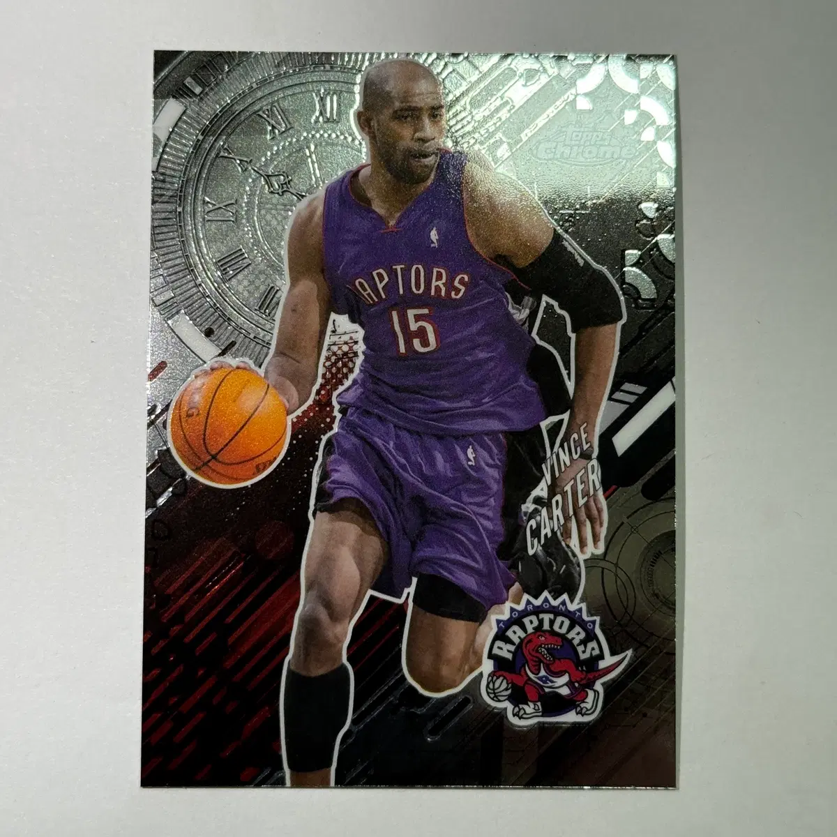 토론토 랩터스 빈스 카터 탑스크롬 NBA 농구 카드