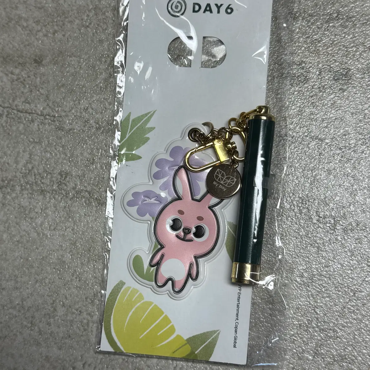 데이식스 원필 포토레이저 키링