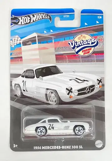 MATTEL 빈티지 레이싱 클럽 1/6 핫휠 1954 메르세데스-벤츠 300 SL 1/6