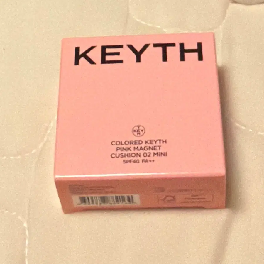 keyth 컬러드 키스 핑크 마그넷 쿠션 02 mini 미니 글로우