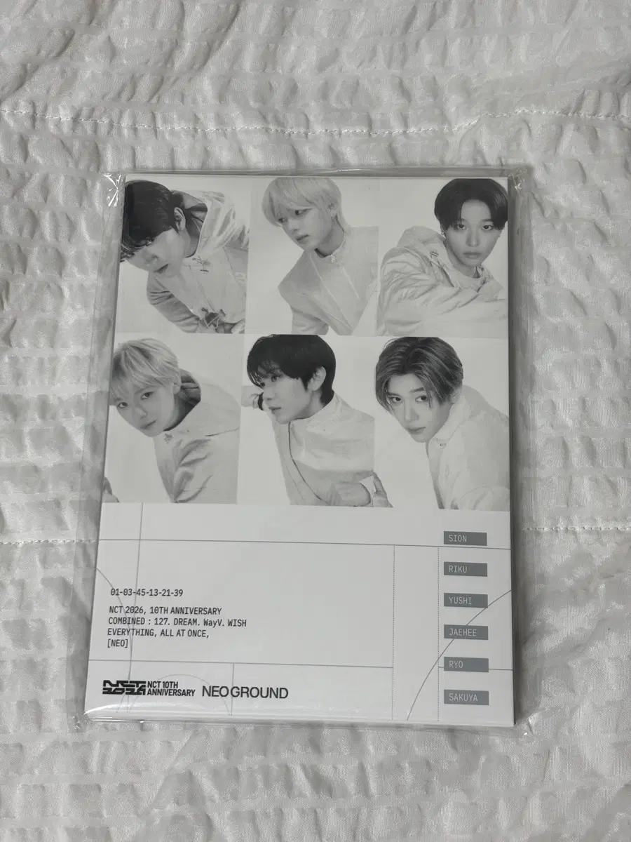 NCT 네오그라운드 포토카드 10주년 그룹포토북