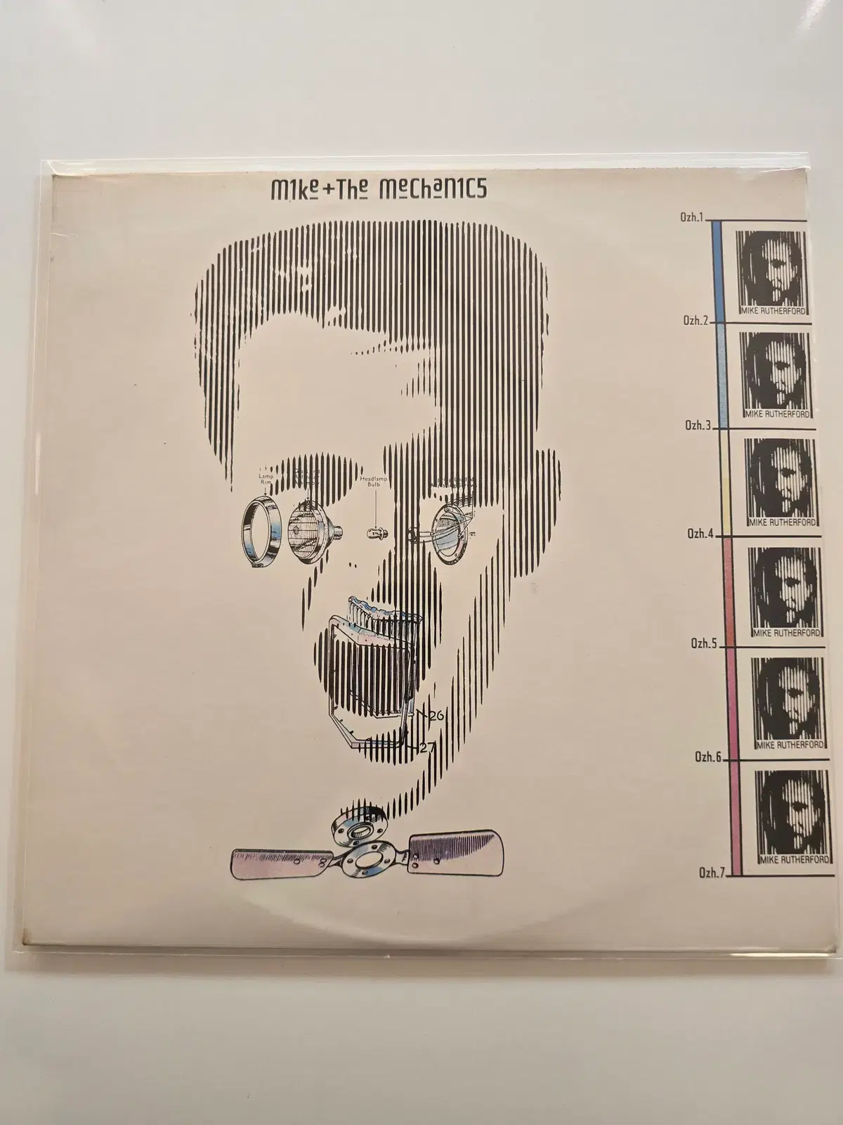 Mike + The Mechanics (마이크 앤 더 메카닉스) LP / ALL I NEED IS A MIRACLE / MINT /가사집