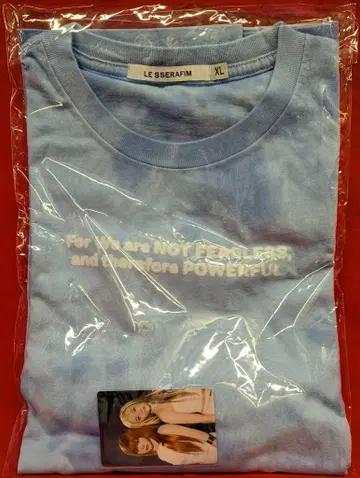LE SSERAFIM 2026 PUREFLOW in JAPAN TIE-DYE T-SHIRT XL