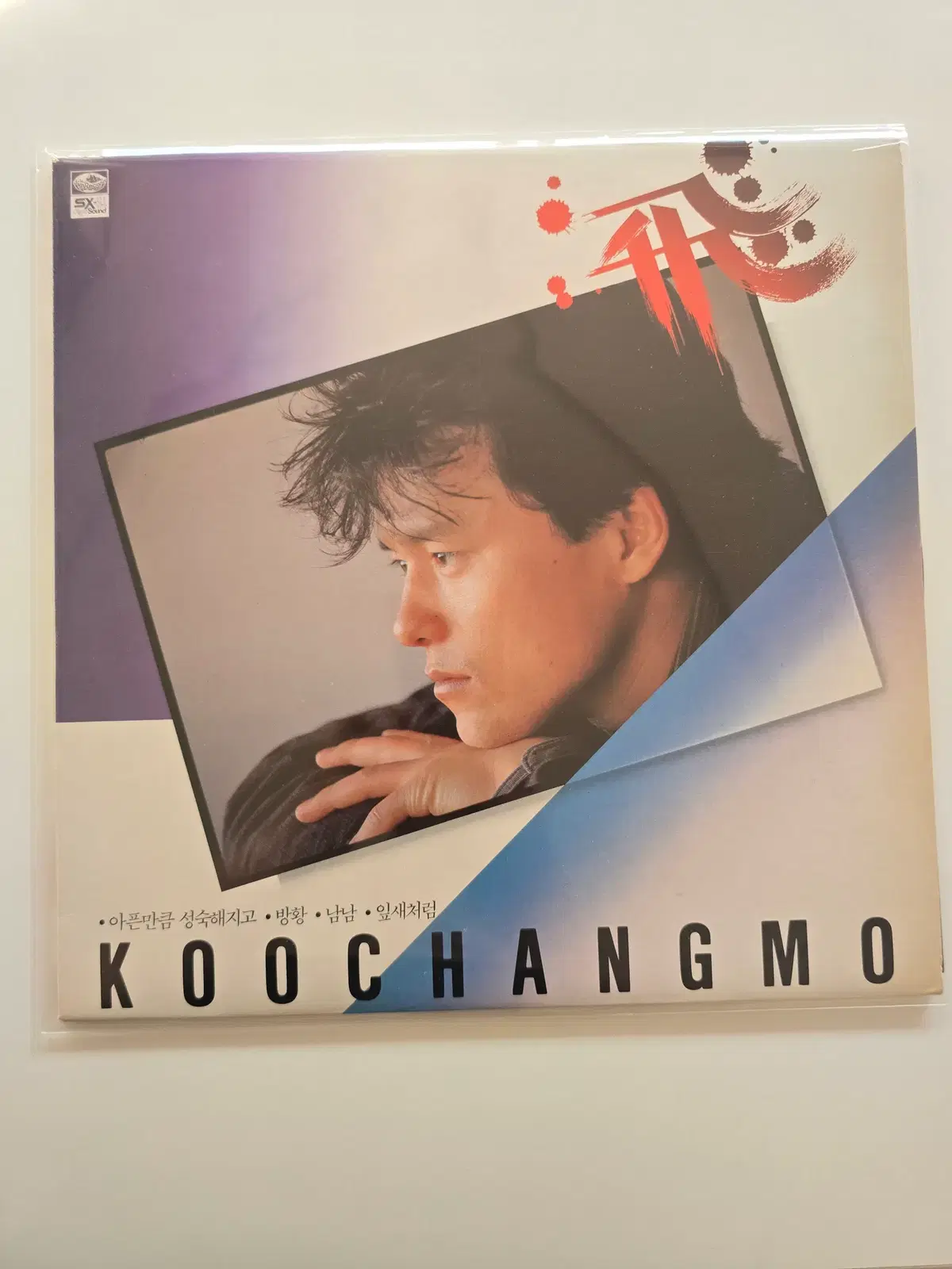 구창모 LP / 2집 아픈만큼 성숙해지고 / EX스크레치 심함, NM-/ 가사집