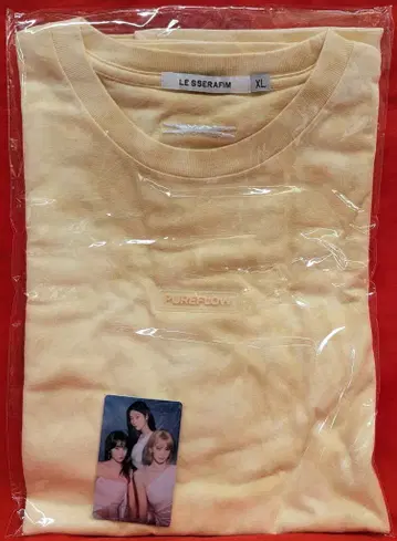 LE SSERAFIM 2026 PUREFLOW in JAPAN TIE-DYE T-SHIRT XL