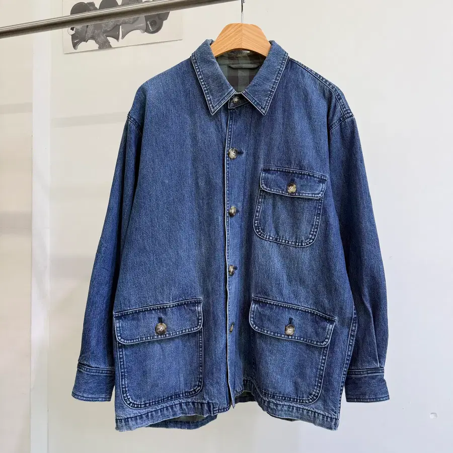 빈티지 MCHENRY (Made in Japan) 데님 자켓