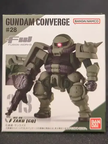 반다이 FW GUNDAM CONVERGE #28 자쿠(GQ)