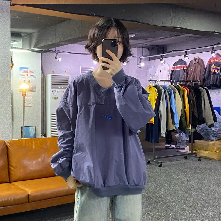 나이키 미들스우시 애쉬 웜업 B5815