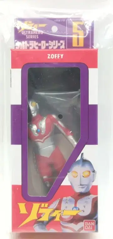 BANDAI 소프트 비닐 패키지 참 DX 5 조피