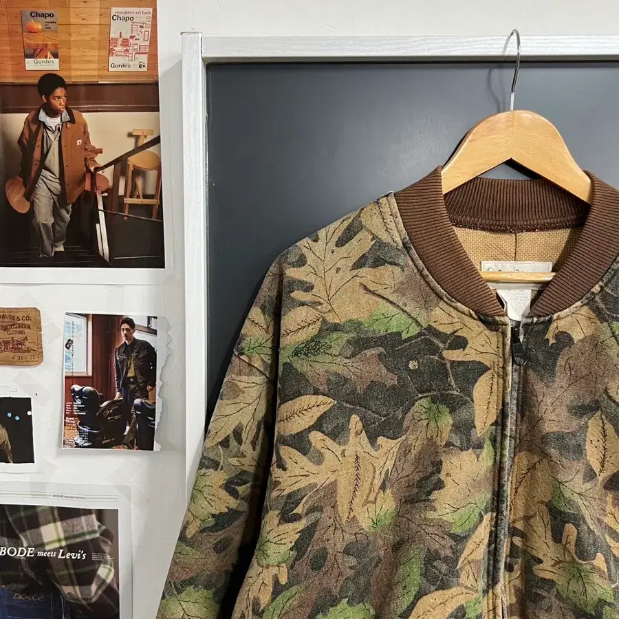 90s Made USA 빈티지 리얼트리 봄버 자켓
