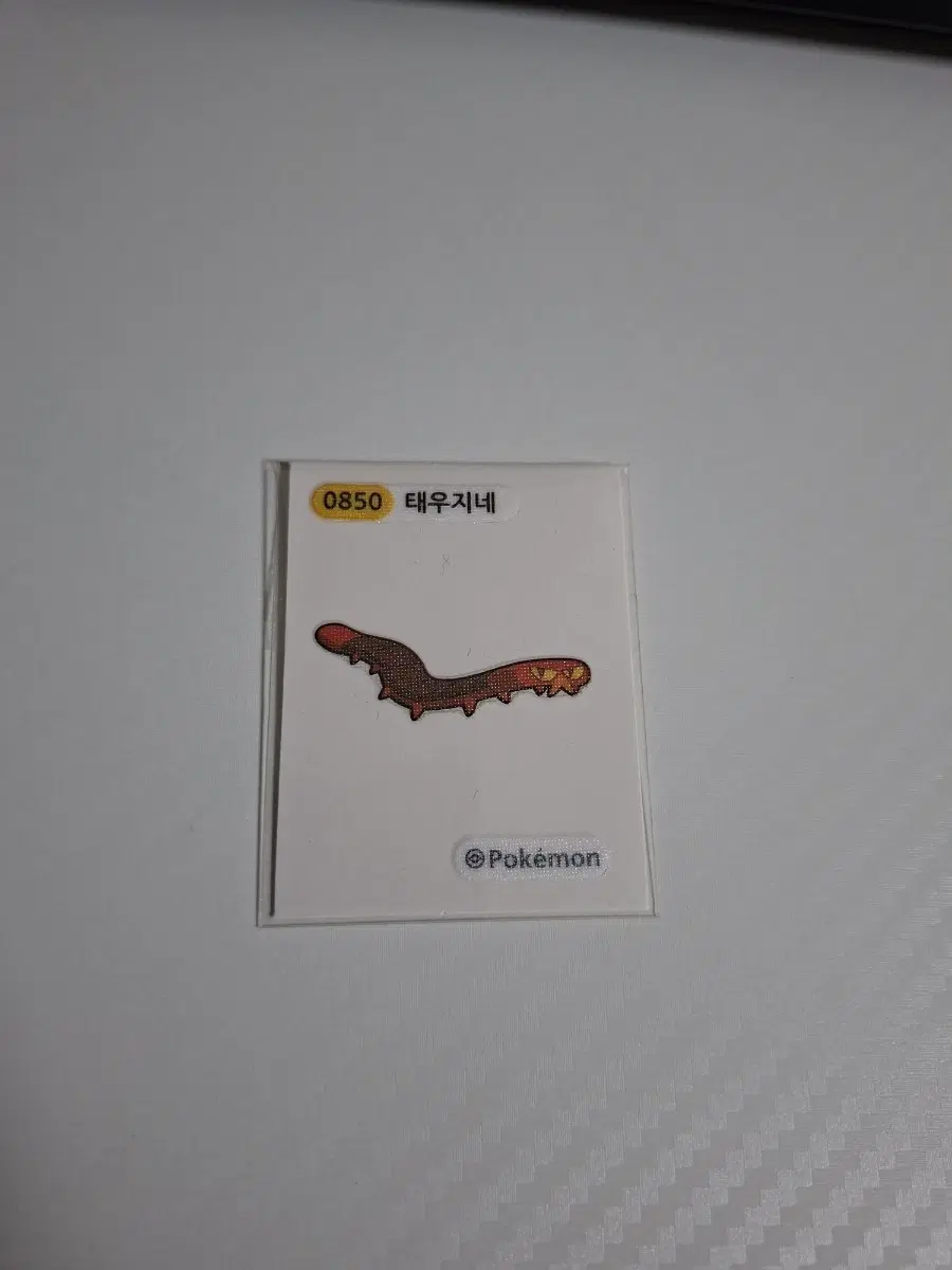 포켓몬 2024 시즌3 0850 태우지네 띠부씰