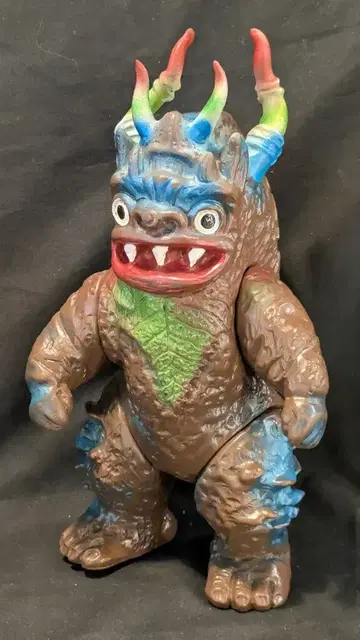마루산 표준 사이즈 미클래스 230mm 브라운 성형 파랑 은색 페인팅
