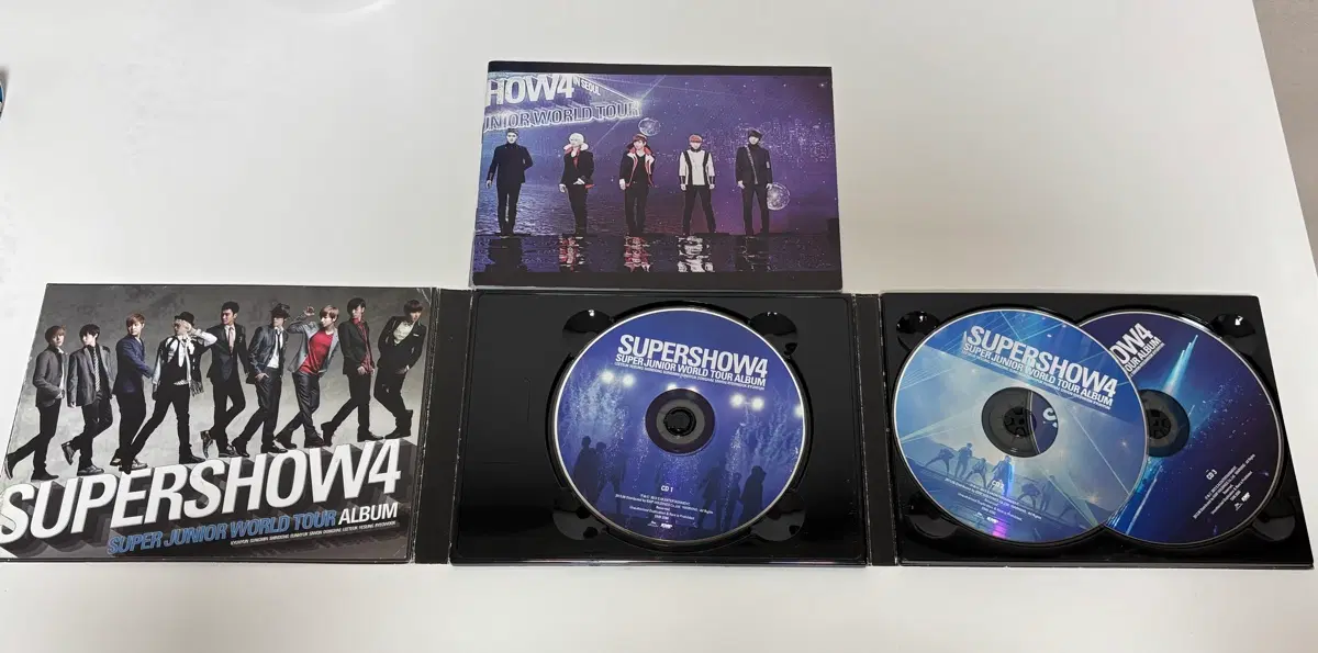 슈퍼주니어 슈퍼쇼4 월드투어 싸인 앨범
