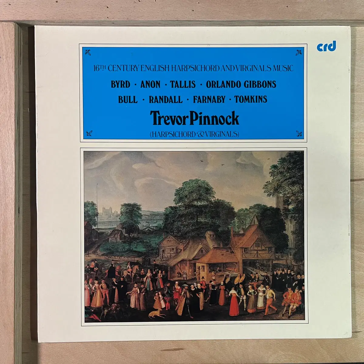 트레버 피녹 16세기 영국 하프시코드와 버지널 음악 영국 1978년 LP