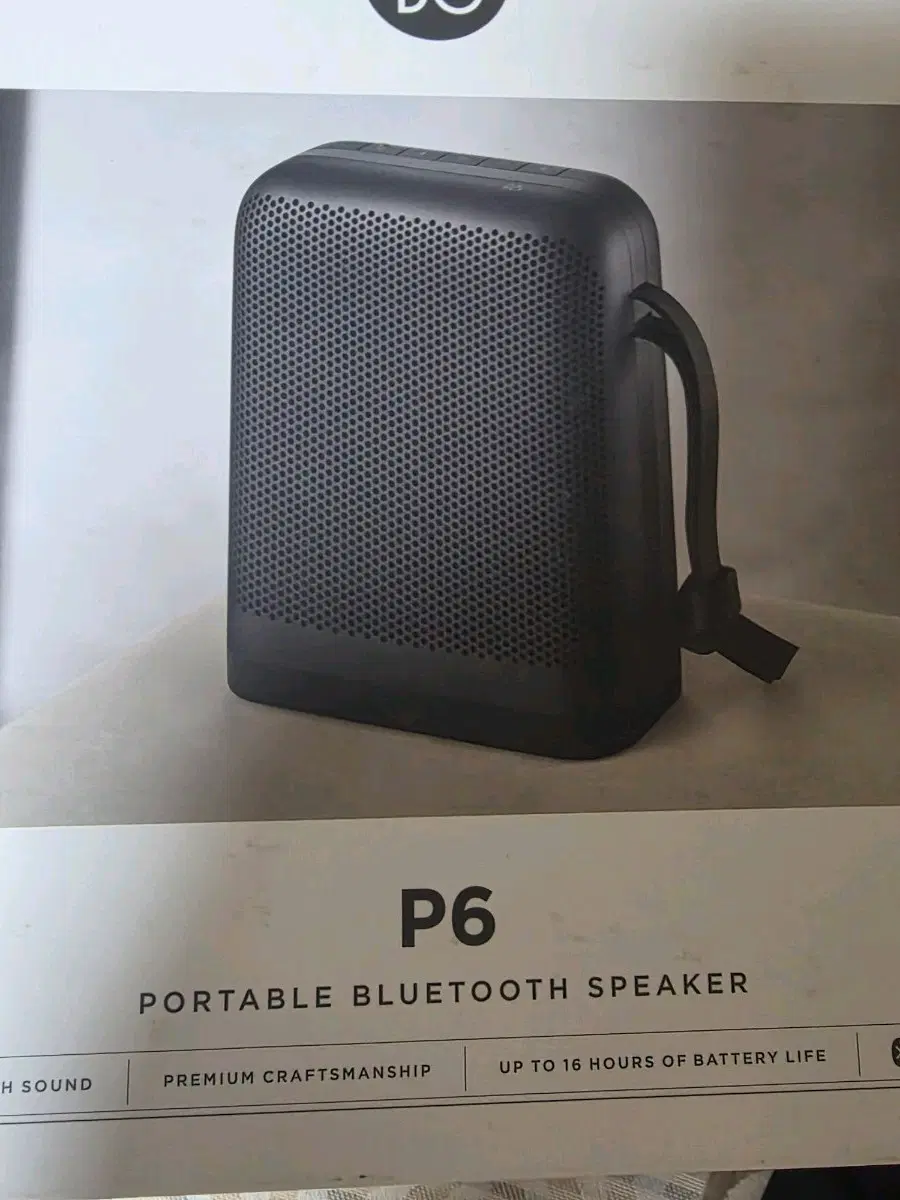 뱅앤올룹슨 P6 (Beoplay P6) Black 블루투스 무선 스피커