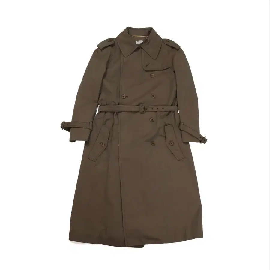 미우미우 Miu Miu Double Breasted Trench Coat