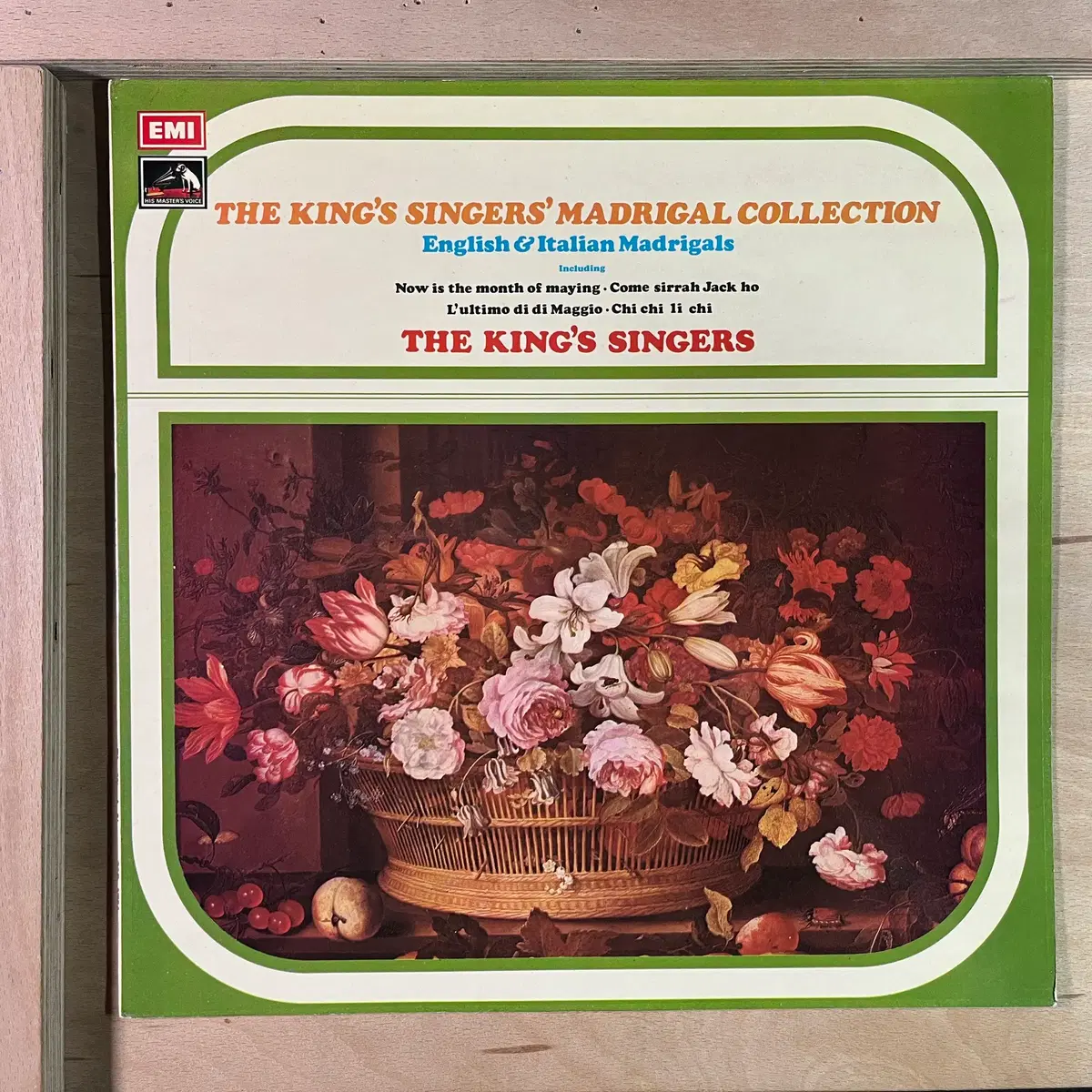 The King's Singers Madrigal Collection 영국 초반 1974년 LP