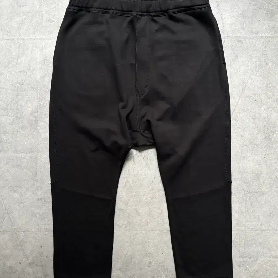 Junya Watanabe MAN 준야와타나베 블랙 드롭 크로치 밴딩 팬츠