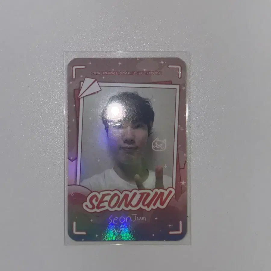 OWWC 옵드컵 선준 스페셜 포토카드