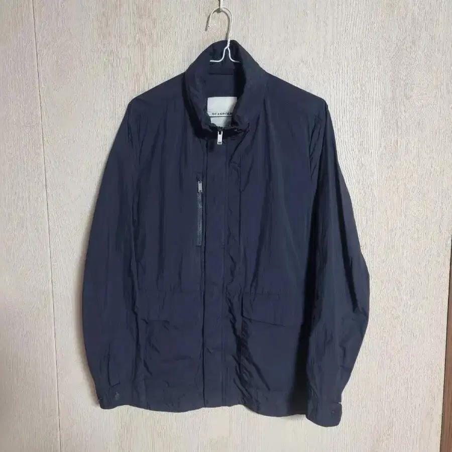 빈폴 바람막이 경량 히든후드 사퍼리 네이비 95
