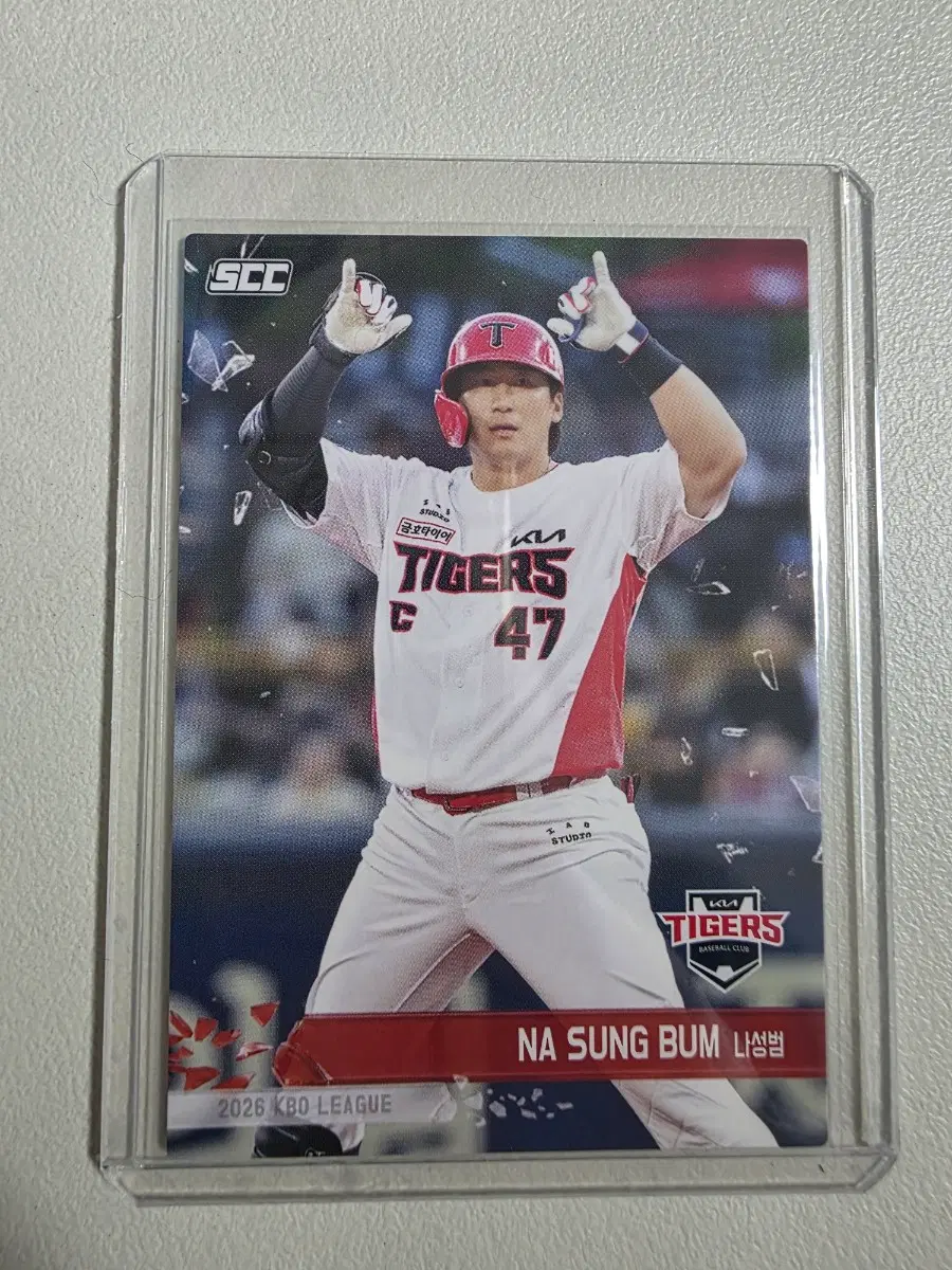 2026 kbo scc플러스 나성범 노멀 카드 판매 기아타이거즈