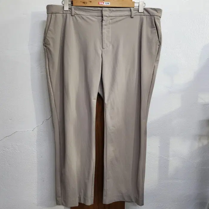 안다르 고스판 슬랙스 팬츠 트렌치브라운 2XL (86-91)