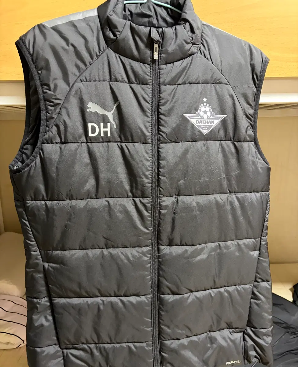 대한fc u18 패딩조끼