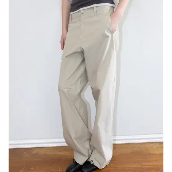 더릴 dust cotton pants 베이지 m