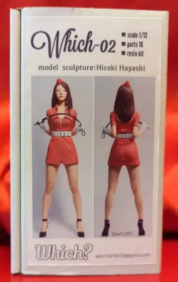 Which? 1/12 스케일 레진 캐스트 키트 원형 하야시 히로키 Which-02
