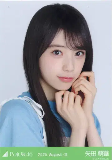 노기자카46 회장 한정판 브로마이드 야타 모에카 2025.August-III 셔링 원피스 요리